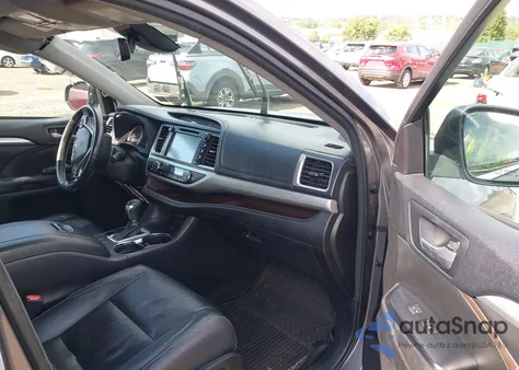 2017 Toyota Highlander Xle from USA, damaged, VIN 5TDJZRFH9HS407089